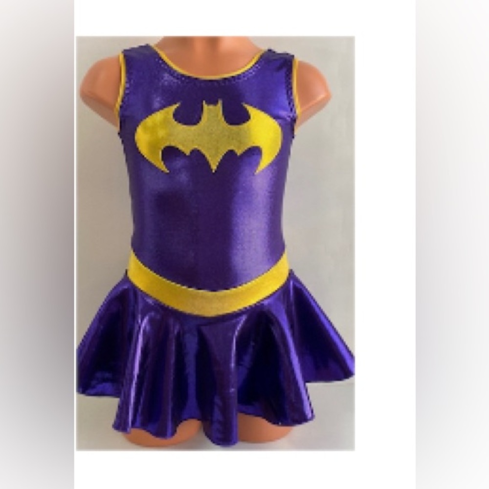 Batgirl skirted leotard